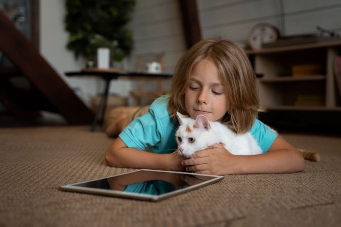 chat-enfants
