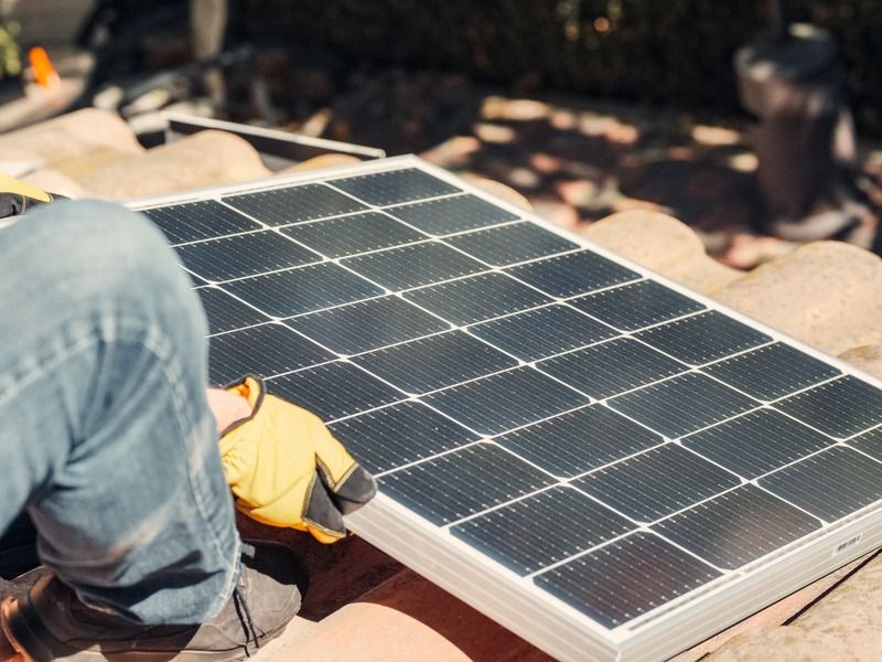 panneau solaire pour groupe électrogène