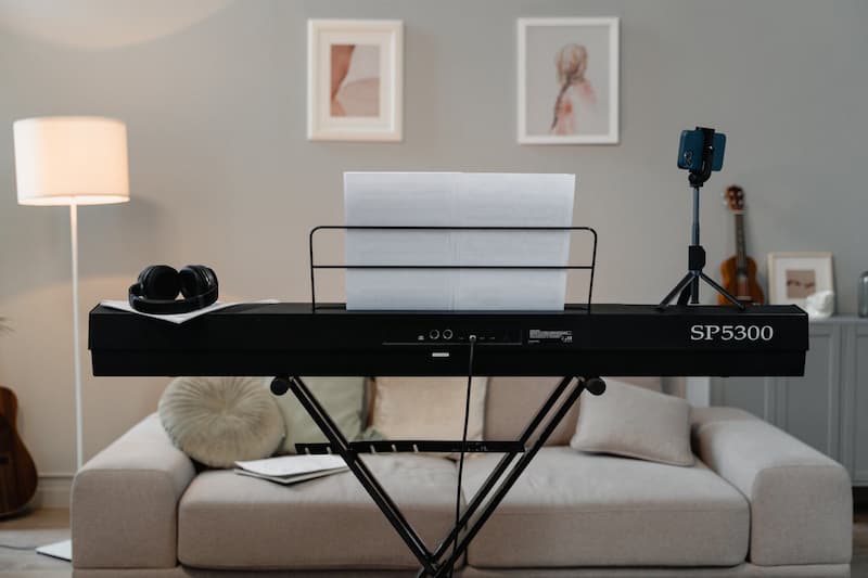 un mini studio au salon