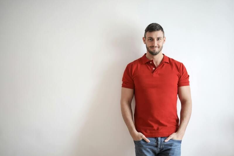 polo rouge