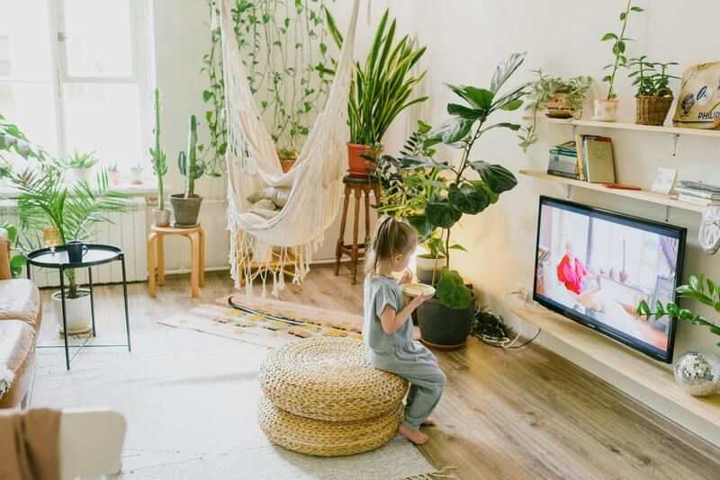 devant la tele