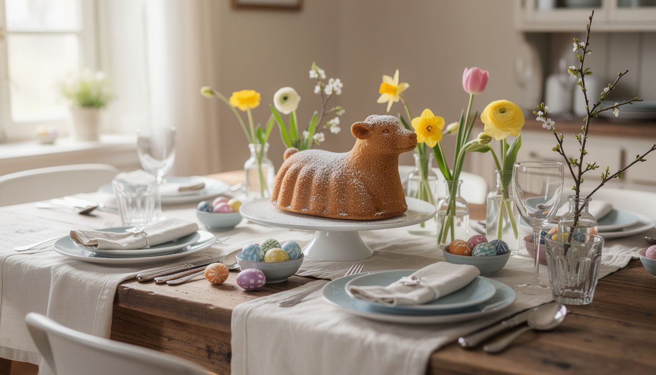 Fête de pâques gourmande et réussie